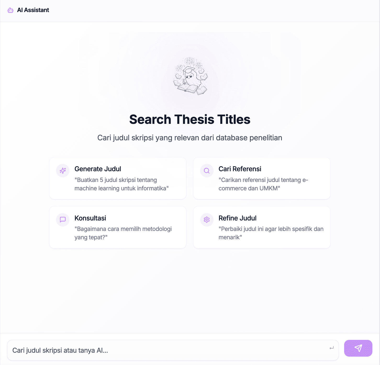 Diskusi & Cari Judul Skripsi